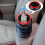 2pcs Foldable Car Trash Can, Leakproof Compact Garbage Bin with Adjustable Strap for Camping and Travel 3