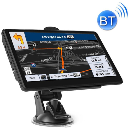 2022 GPS Navigator για αυτοκίνητο, πολύγλωσση πραγματική φωνητική καθοδήγηση με οθόνη