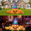 Διακοσμήσεις για το Halloween, καπέλο μάγισσας κολοκύθας 8FT, εύκολη χρήση με φούσκωμα, 4