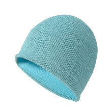 Chapeau réfléchissant unisexe, tricoté, haute-bleu lac