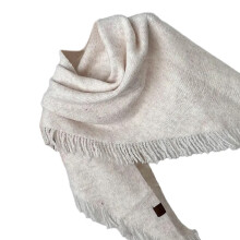 Foulards chauds à la mode, foulard coupe-vent d'hiver-Beige
