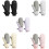 Gants réglables avec sangle, 2 pièces, mitaines de-Gris 6