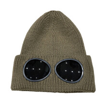 Chapeau de sport lunettes décoratives chapeau en plein air-Kaki