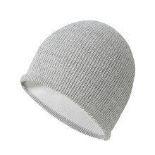 Chapeau réfléchissant unisexe, tricoté, haute visibilité,-Blanc
