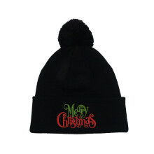 Chapeau de noël pour fête de bureau, chapeau de vacances-Noir