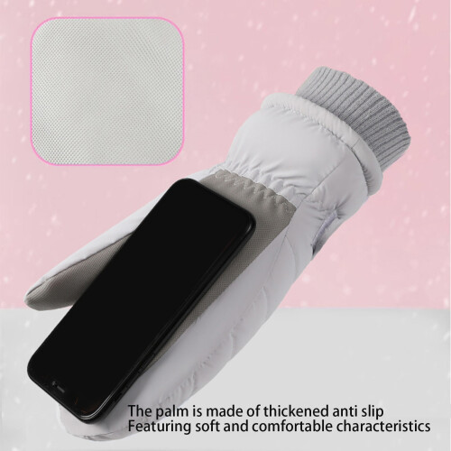 Gants réglables avec sangle, 2 pièces, mitaines de-Gris 1