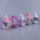 Cache-oreilles en fourrure coloré, cache-oreilles en peluche-B 4