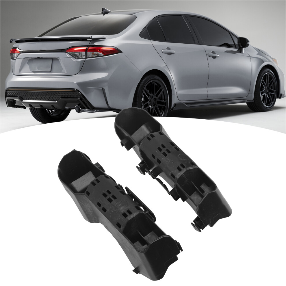 Rear Bumper Retainer Brackets For Corolla Sedan 2020-2022 | Pair 4931376775284