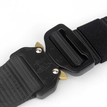 Robuster taktischer Gürtel für Männer, 1,25 m, Schnellverschluss-Schnalle, Nylon