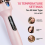 Curling Brush, Negative Ionic Heated Thermal Round Brush EU Plug 5