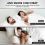 Super Deluxe Λευκό Λουράκι για το Πηγούνι για Χρήστες Cpap Κατά του Ξηροστομίας και του Ρ 4