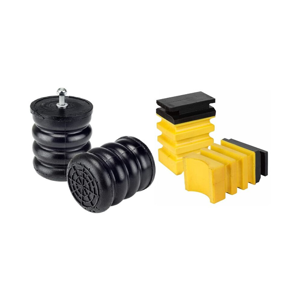 2Pcs Ssf-106-47 + 2Pcs Ssr-338-54 Front And Rear Air Help Spring For Freightliner And - Sprinter 3500 6032436494096