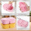 Recipientes de Silicone para Lanches, Caixas com Compartimentos Reutilizáveis com Tampas, Recipiente para Temperos de Frutas e Saladas 5