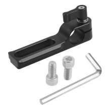 15-mm-Stangenschienen-Klemmhalterung Schienenblock für Käseplatte, Oberer Griff, Kamerakäfig-Rig, 15-mm-Schienenunterstützung, Follow Focus C