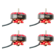 HappyModel 4PCS EX1202.5 6400KV Brushless Motor 2-3S for RC FPV Racing Freestyle 3Inch Toothpick Drones