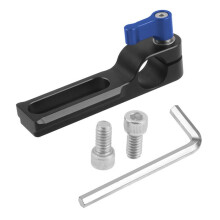 Montagem de Trilho de Haste de 15 mm, Bloco de Trilho para Alça Superior de Prato de Queijo, Suporte de Câmera, Suporte de Trilho de 15 mm, Siga o