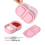 Recipientes de Silicone para Lanches, Caixas com Compartimentos Reutilizáveis com Tampas, Recipiente para Temperos de Frutas e Saladas 4