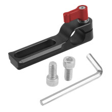 15-mm-Stangenschienen-Klemmhalterung Schienenblock für Käseplatte, Oberer Griff, Kamerakäfig-Rig, 15-mm-Schienenunterstützung, Follow Focus A