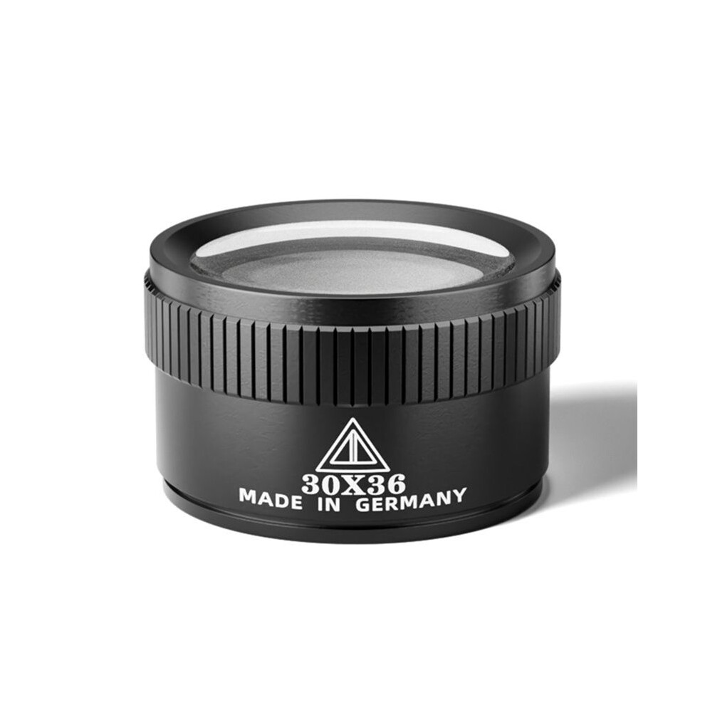 New Double-Lens 30x36mm Magnifying Glass for Precision Work Watch Magnifier Loupe, Coin Stamps, and Jewelry Loupe