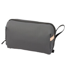 Dry Wet Separation Wash Bag Large Capacity Storage Bag Waterproof Women Makeup Bag, Suitable for Travel Grey