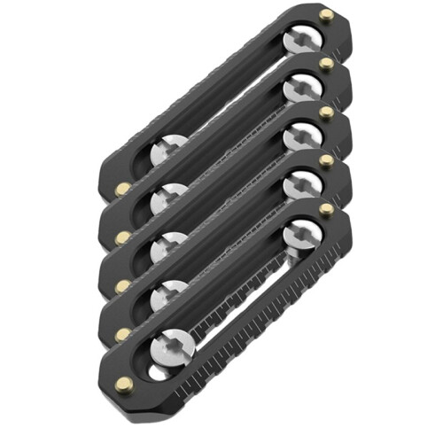 Rail Camera Anti-Off Quick Release Rail Thickness 6mm Length 70mm for FX3/FX30 Camera Handle Camera Cage 5 Piece 70mm