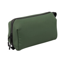 Dry Wet Separation Wash Bag Large Capacity Storage Bag Waterproof Women Makeup Bag, Suitable for Travel Green