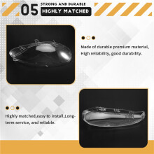 For MX5 2001 2002 2003 Car Headlight Shell Transparent Mask Lens Lampshade Right