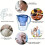 Household Water Filter,Water Purifier Kettle with Filter Element, Activated Carbon Filter Tank,DrinkingWaterKettle 3