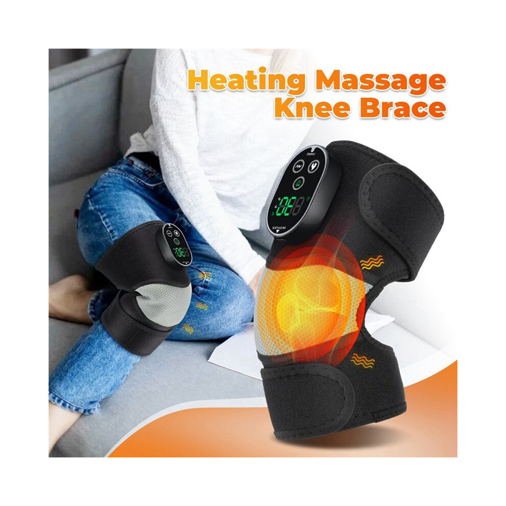 Electric Heated Massage Knee Pads Heating Elbow and Shoulder Pads Heating Pad for Knees Elbow and Shoulder Pain Relief