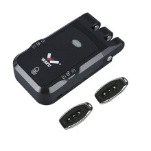 WAFU Wireless Remote Inivisble Door Lock Fechadura Inteligente Keyless Entry Home Door Lock for Office Black