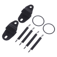 Exhaust Muffler Pipe Springs Stays Mounts Hangers Pipe Coupling Connectors for Banshee 350 YFZ350 1987-2006