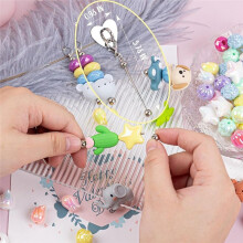12-Pack Kralen Bekerbedels met Metalen Hartvormige Stickers, Accessoires voor DIY Decoratie voor Bekers en Glazen, Zilver