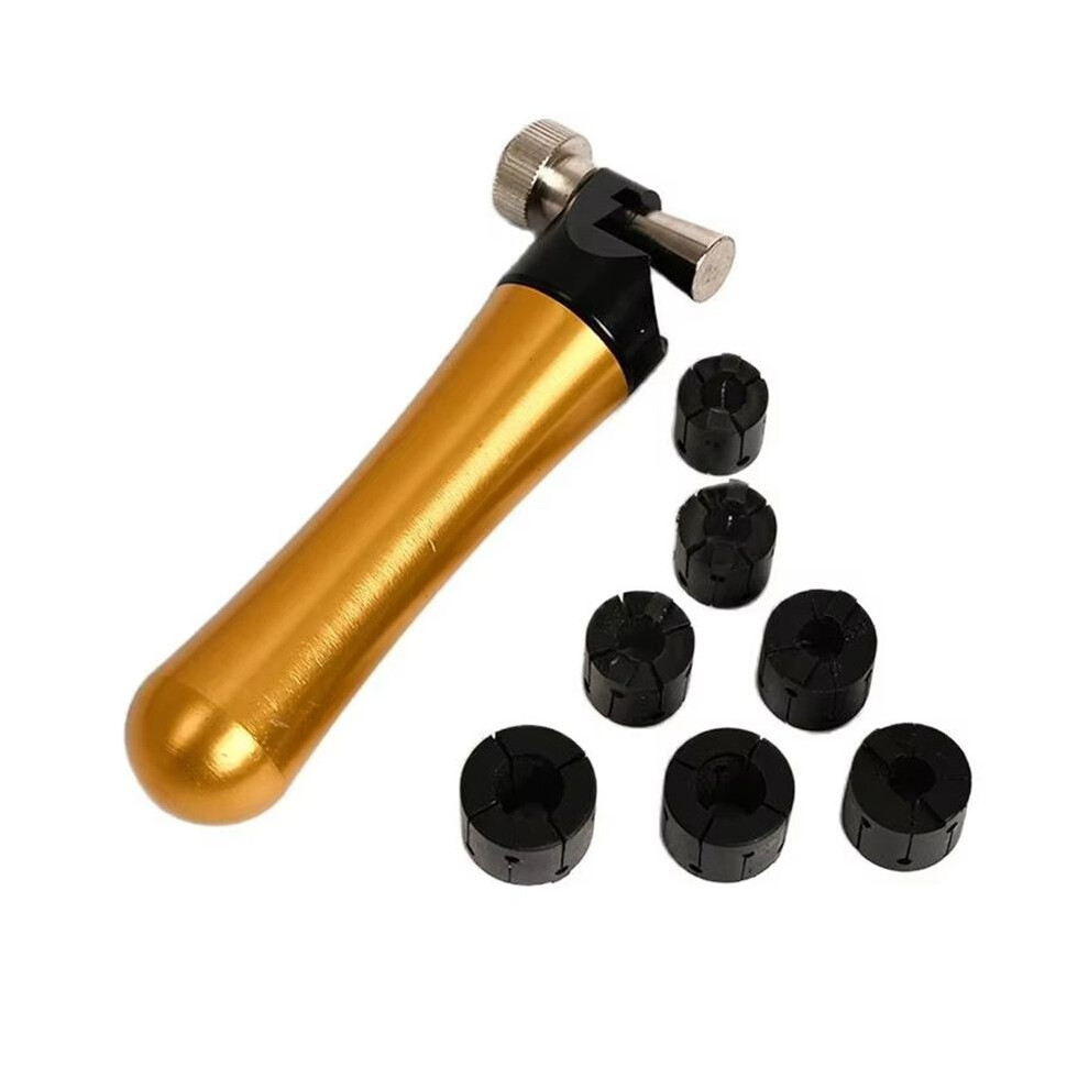 Ring Setter Clamp With Aluminium Wooden Handle Diamond Stone Setting Tool Jewellery Processing Kit Jewelry Tools 6031413126074
