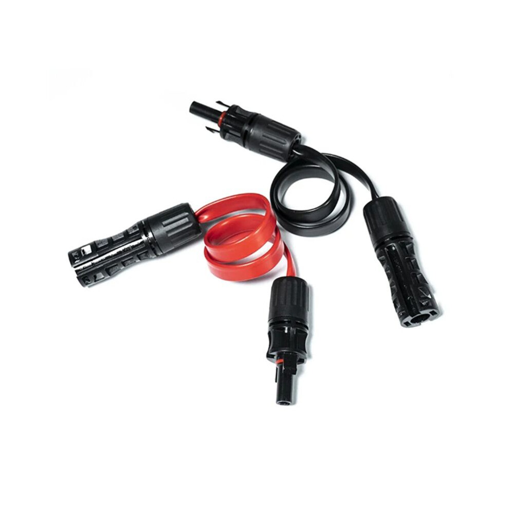 1Pair Solar Panel Flat Photovoltaic Extension Cable For Connecting Inverters Photovoltaic Installation Connection 6032168682303