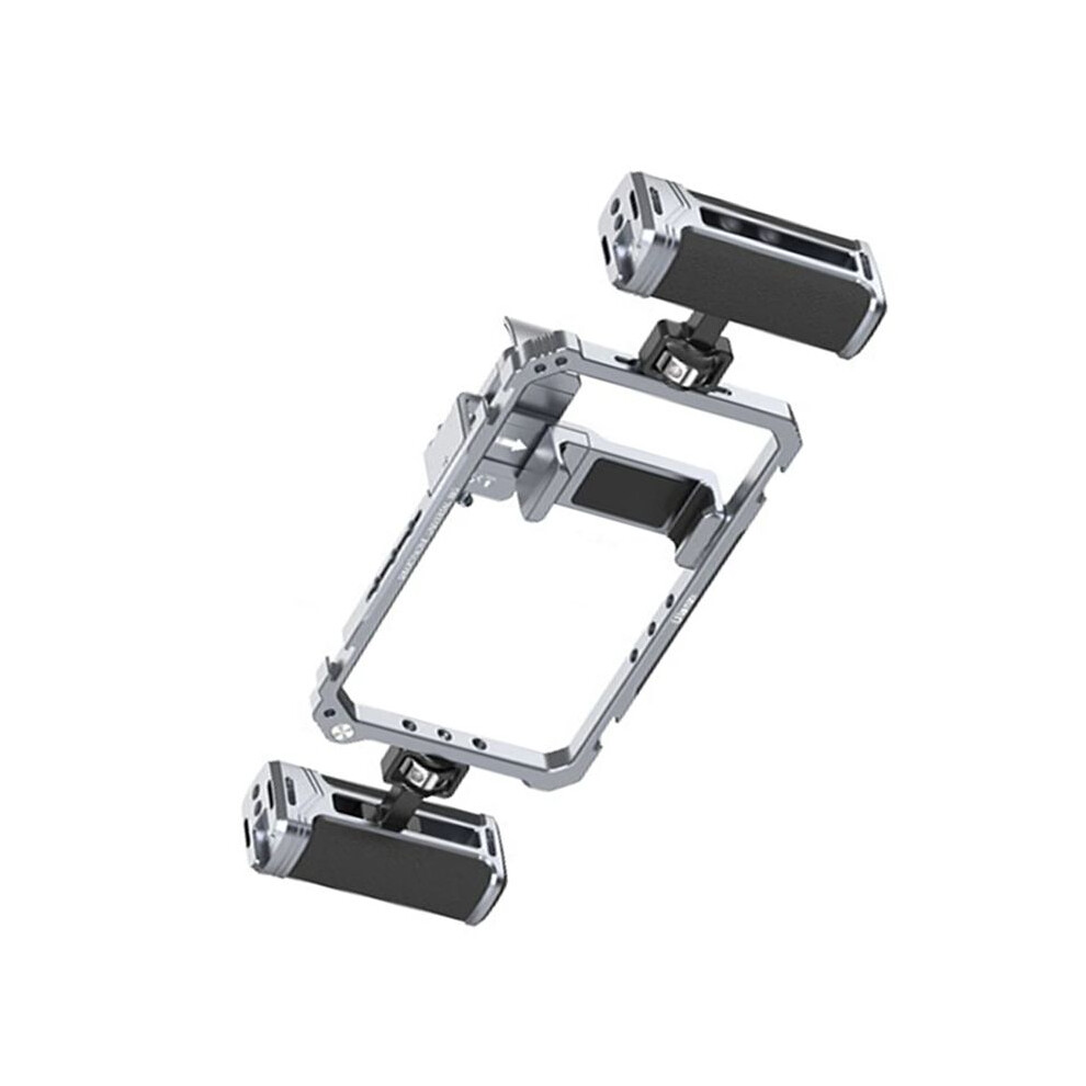Ulanzi Phone Cage With Dual Handles For 16 15 Pro Max Rig Aluminum Case Stabilizer For Video Recording Filmmaking 6032723181180