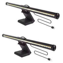 Monitor Light Bar: Flat/Curved Screen LED Light - Eye Caring Desk Lamps with Dimming for Home/Office/Study/Gaming