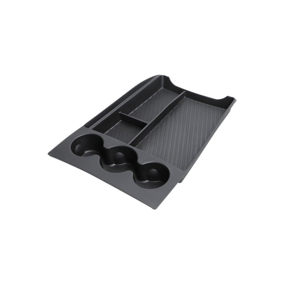 Lower Center Console Organizer Tray With Cup Holder For R1t/R1s 2022-2024 Console Storage Box Accessories 6033394041759