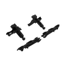 1Set Automobile Front Hood Bonnet Lower Lock & Lock Release Handle Set for for Fortwo 451 2013-2014