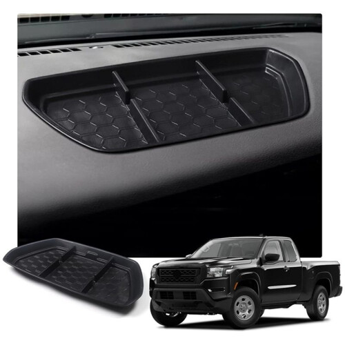Middenconsole Dash Organizer voor  Frontier 2022-2024 Dashboard Tafelblad Opbergdoos Dash Telefoonhouder 1