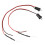 2 Stuks 12V Knipperende Dummy Nep-Auto-Alarm Dash Mount Led-Licht (Rood) 1
