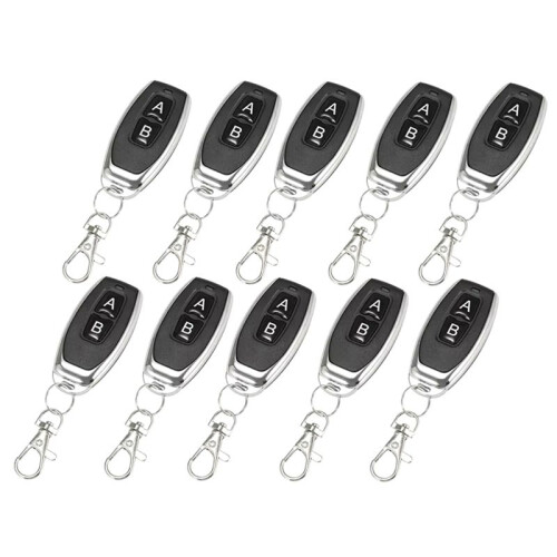Télécommande RF 433 MHz, Code D'Apprentissage EV1527 pour Ouvre-Porte de Garage