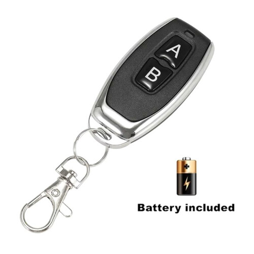 Télécommande RF 433 MHz, Code D'Apprentissage EV1527 pour Ouvre-Porte de Garage 2