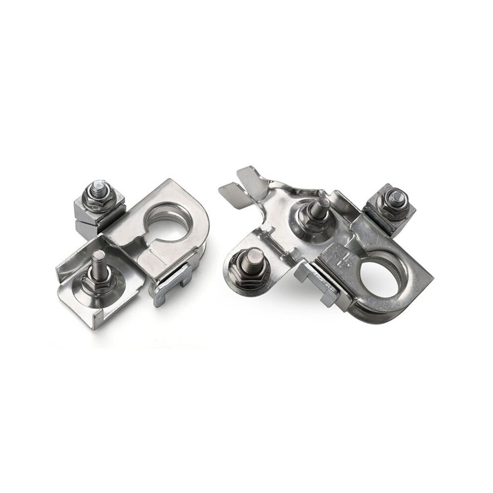 Positive And Negative Battery Terminal Clamp Bt4z-14450-Aa Bt4z-14450-Ba For F150 Explorer Fusion Taurus 6031840691008