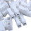 200PCS CH2 Spring Quick Wire Connector Cable Clamp Terminal Block Connector for LED Strip Light 2