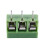 100 Pcs 3 Pin 5mm Pitch PCB Mount Screw Terminal Block AC 250V 8A 3