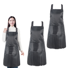 Apron for Cooking, Dual Front Pockets Apron with Teflon Coated for Men & Women, Breathable Material & Polyester Fabric, Water Resistant & Oil Resistan