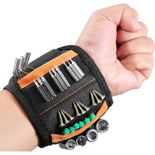 Unikt gavemagnetisk armbånd til mænd, stærke magneter til at holde skruer, møtrikker, bolte, værktøj, tidsbesparende