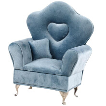 Jewelry Storage Solution Sofa Shape Small Space-Peacock Blue