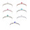 Crystal Princess Crown Lightweight Design Headpiece-Pink 2