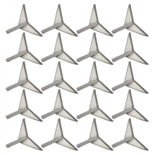 20Pcs 30mmCar Tyre Puncture Nail Tire Spikes Vehicle Automotive Anti-Theft Security Fast Tool Triangle Nail Ground Spikes